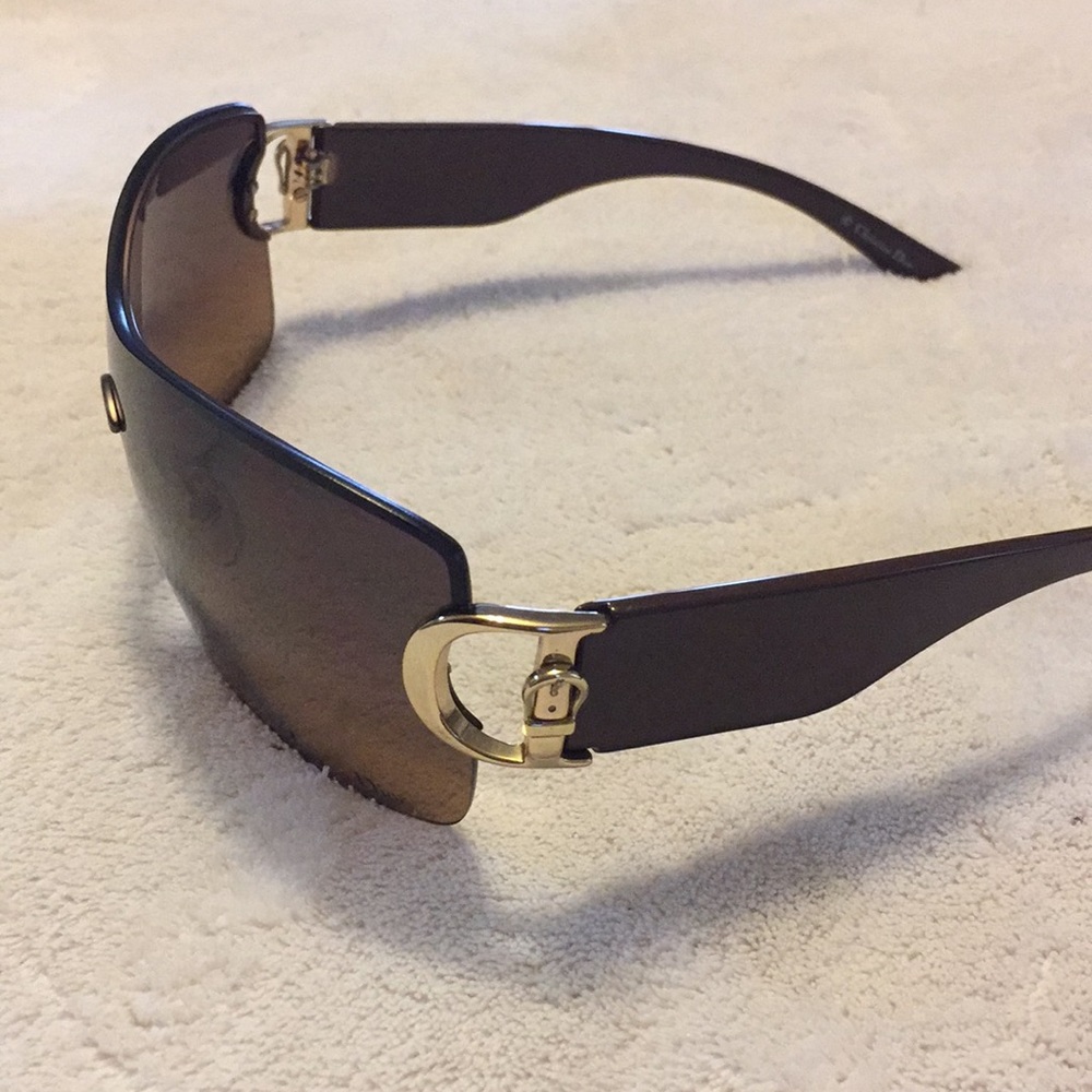 Christian Dior buckle sunglasses